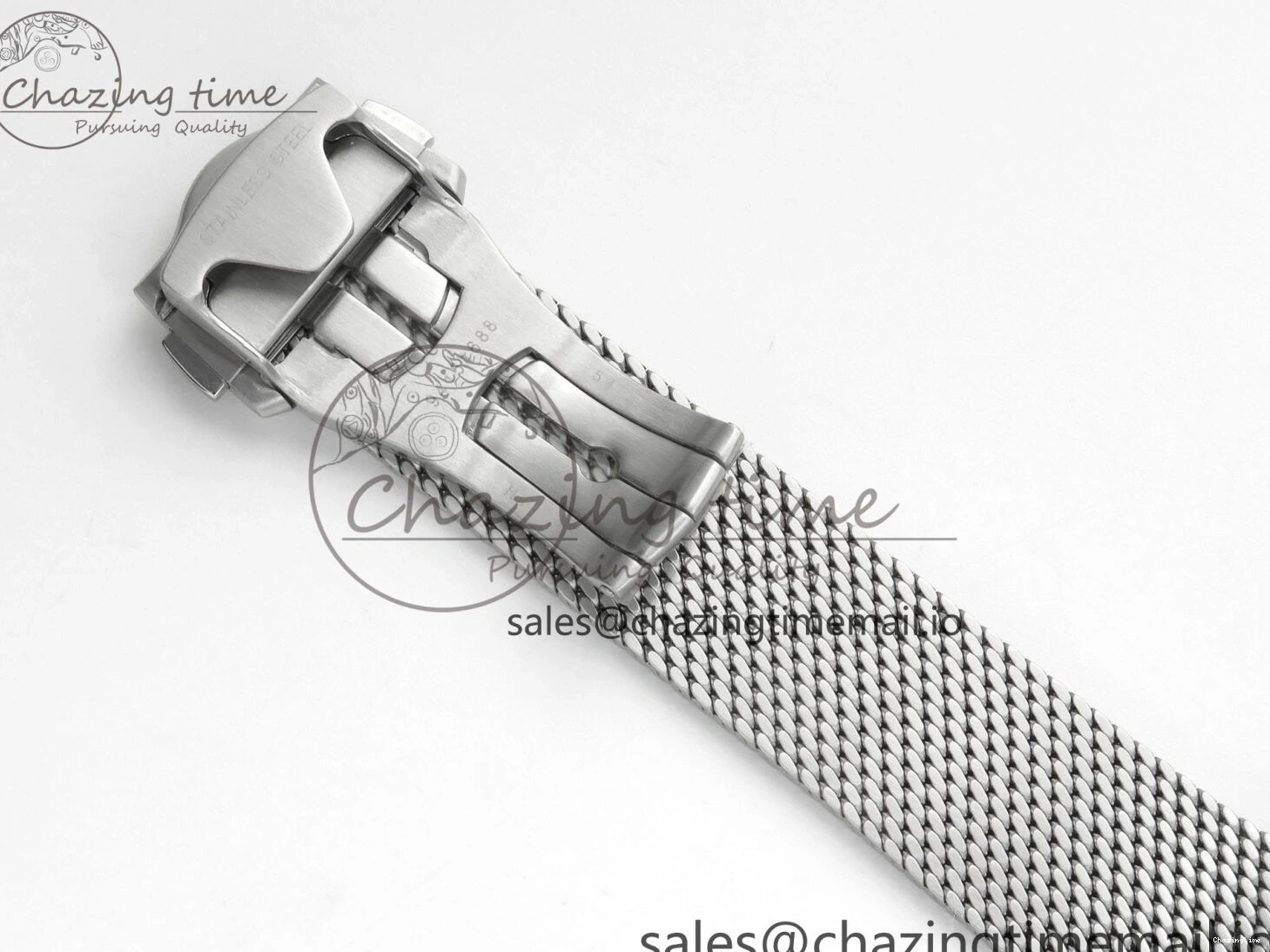 0225 Seamaster 300M 42mm SS VSF Best Edition Black Dial On Mesh Bracelet A Stretchable 7658